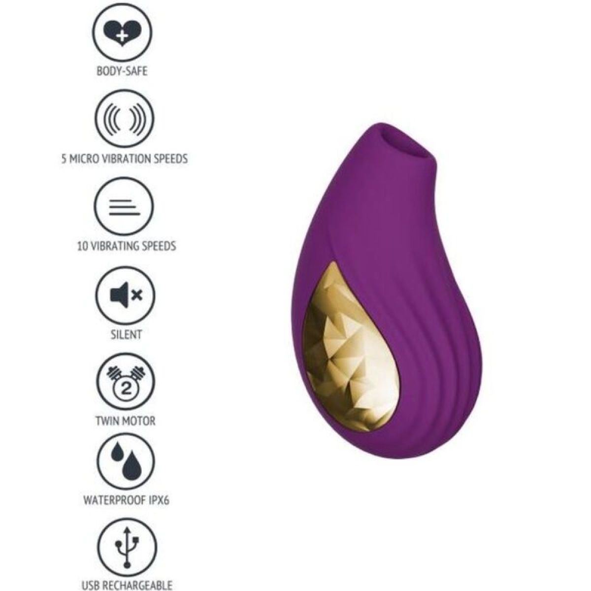 image Stimulateur D''amour Divine Violet